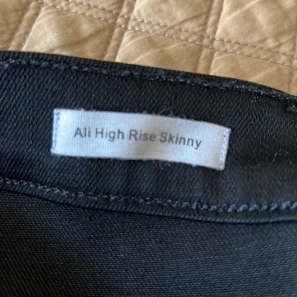 Ali High Rise Skinny in Herring by Frame - Picture 6 of 12